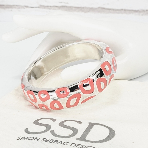 Simon Sebbag Jewelry - Simon Sebbag Cheetah Bangle Tulip Pink